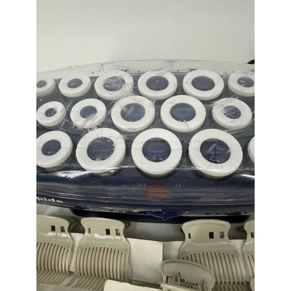 BaByliss Rapide Instant Heat Rollers Type 3020 Blue Ceramic Hair Curler Set 20pc